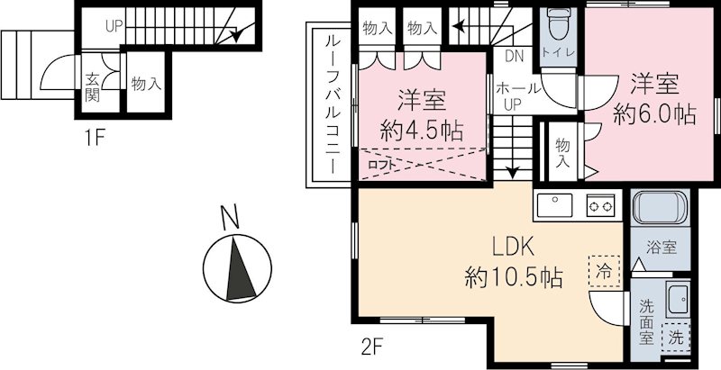 ユノス西大泉 間取り