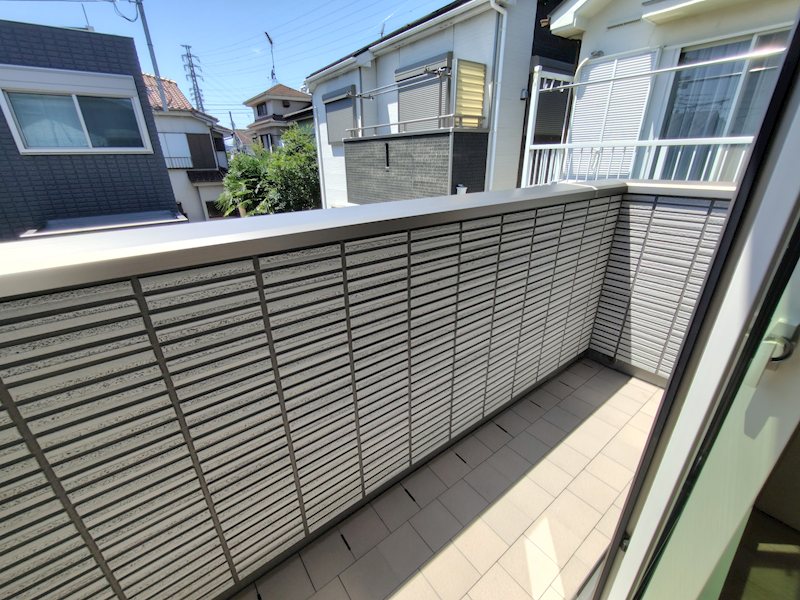 ユノス西大泉 ベランダ