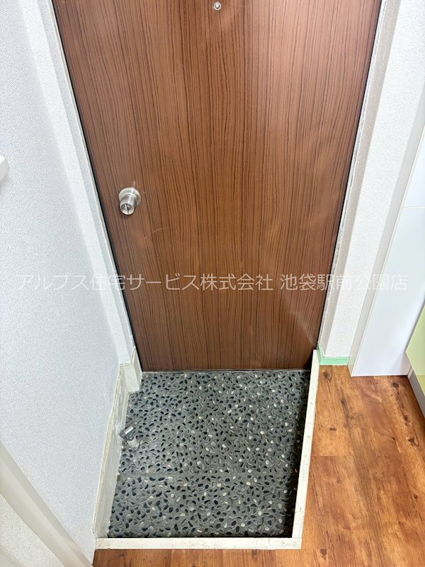 原マンション 玄関
