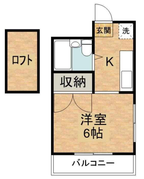 メゾン平岡 間取り