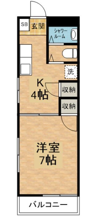ヴィレッジ１ 間取り