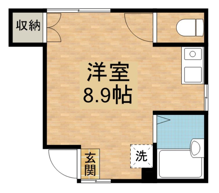 IKフラット3 間取り