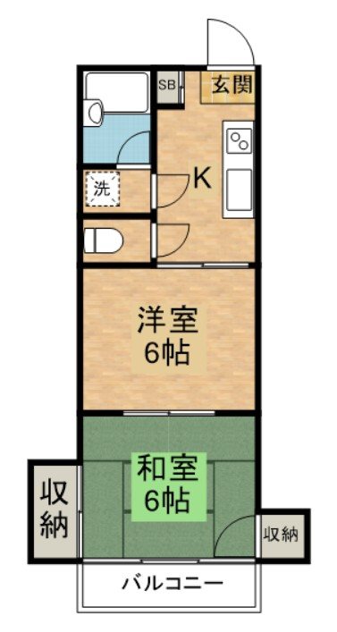 ラフォーレ町屋Ⅱ 間取り