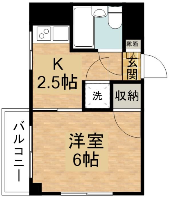 クレストカスガ 間取り