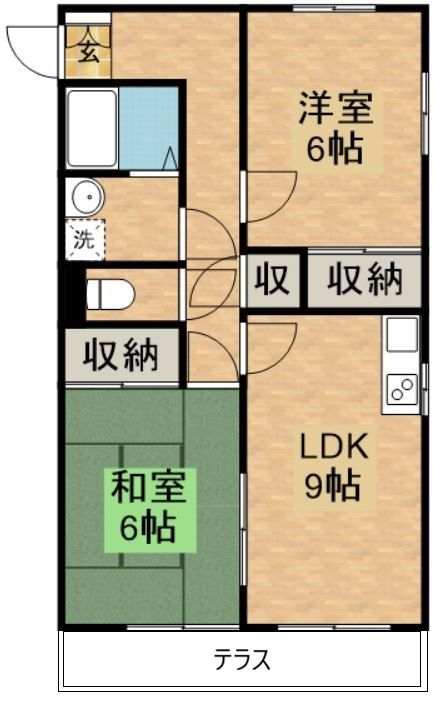 ビラクレール 間取り