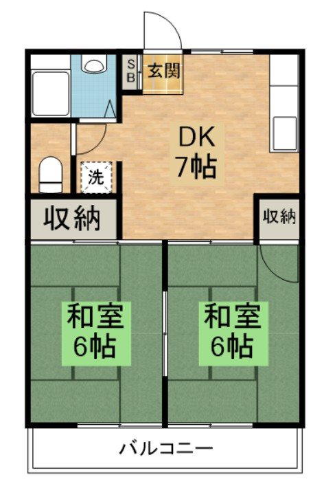 カーサヤマト 間取り