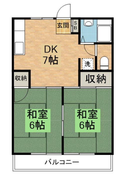 カーサヤマト 間取り
