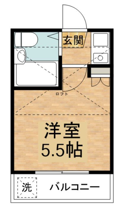 カオパレスNo.2 間取り