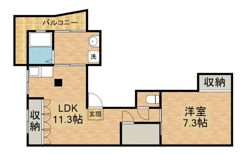 小石川ヒルズ 間取り