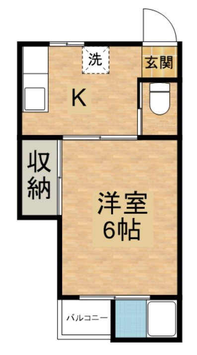 桜コーポ 間取り
