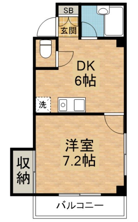 エクセル毛利 間取り