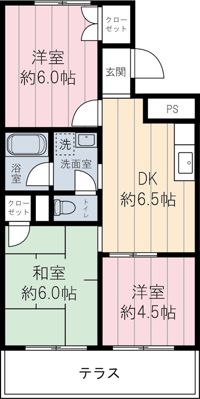 泉ハイツ 間取り