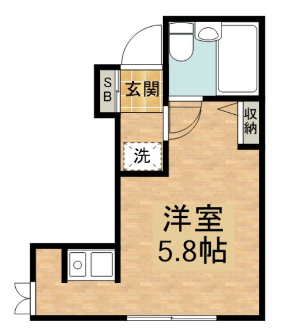 ハイツKTA 間取り