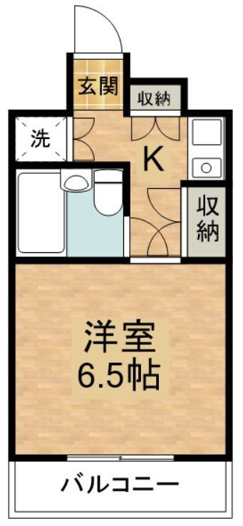 北斗ハイツ 間取り