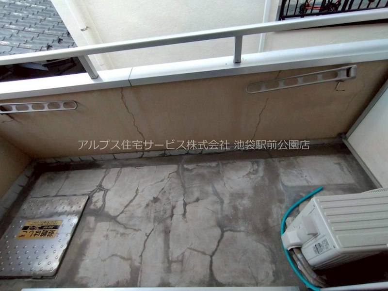北斗ハイツ ベランダ