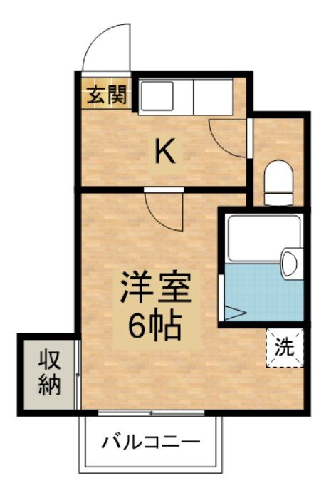 パレーシャル鈴木 間取り