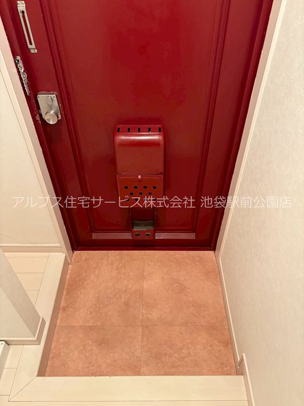 松本ハイツ 玄関