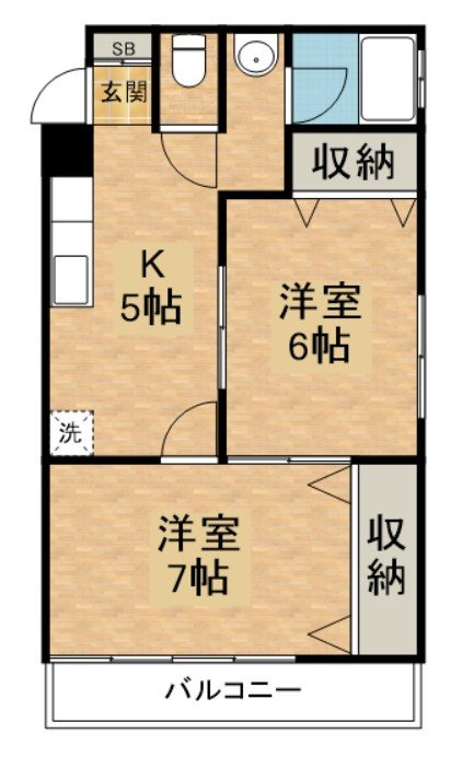 宇佐見マンション 間取り