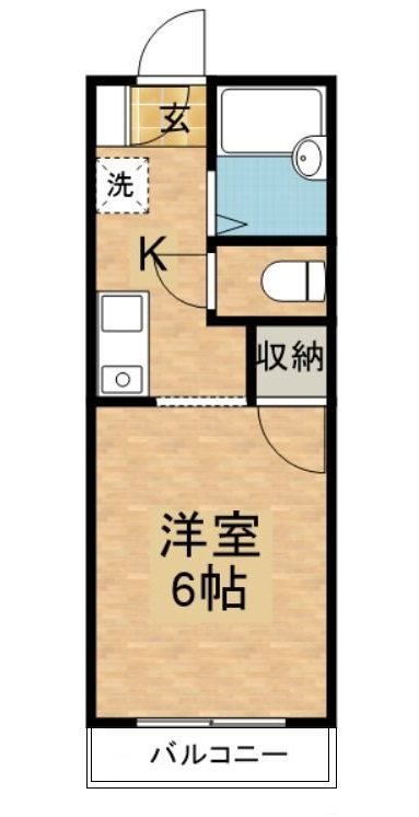 コーポ荻野 間取り