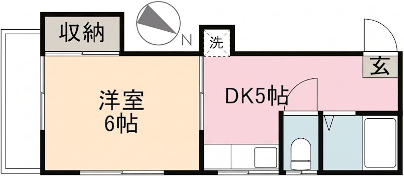 ルポーゼサカイ 間取り