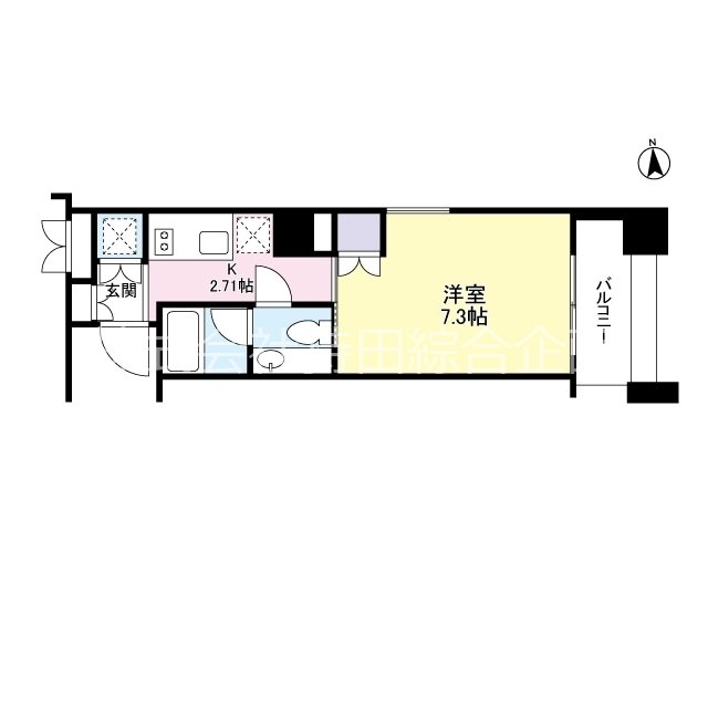 fine 自由が丘 間取り図