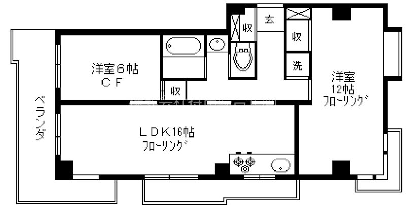 田園調布フォレストヒルズ 間取り図