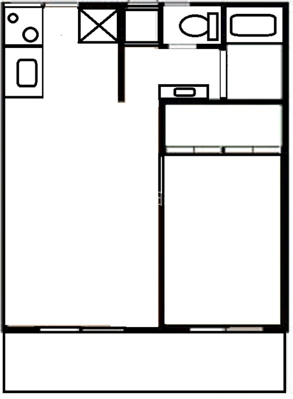 平町ハイツ 間取り図