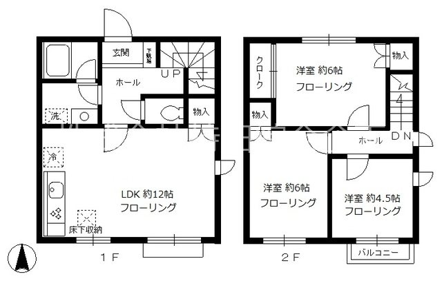 ヴェスティージュ 間取り図