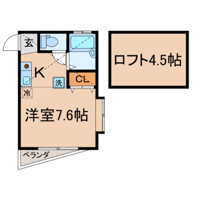 モンセジュール和田 間取り