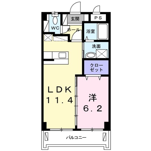 沖縄県沖縄市比屋根４丁目 間取り