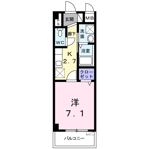 沖縄県那覇市銘苅３丁目 間取り