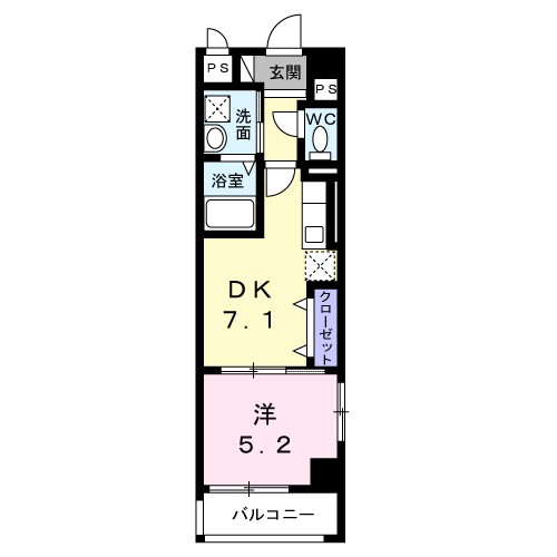 沖縄県那覇市牧志３丁目 間取り