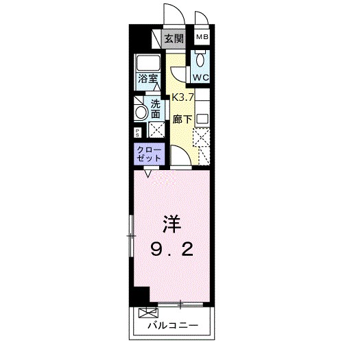 沖縄県那覇市牧志３丁目 間取り