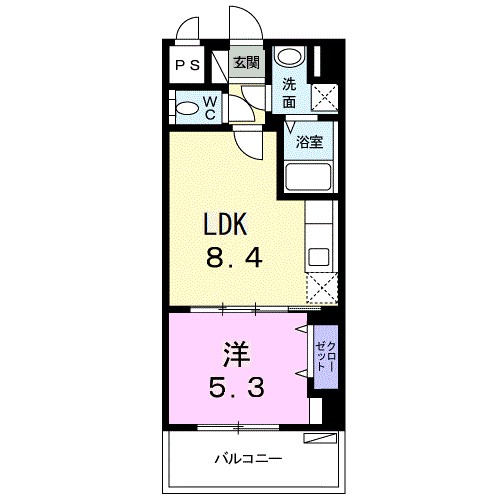 沖縄県那覇市識名１丁目 間取り