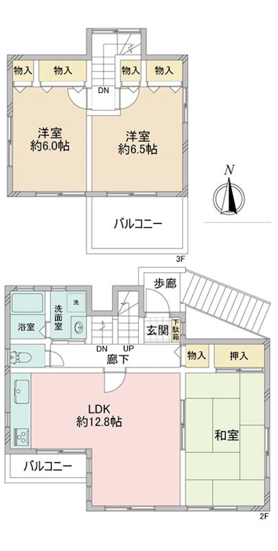 東京都杉並区成田東１丁目 間取り
