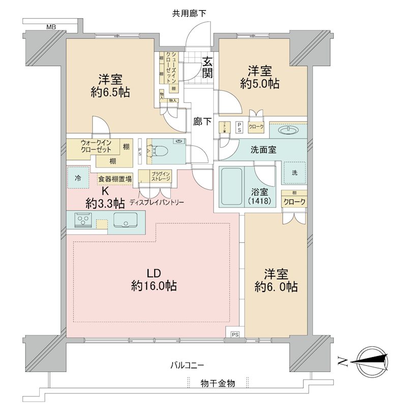 千葉県千葉市美浜区若葉３丁目 間取り