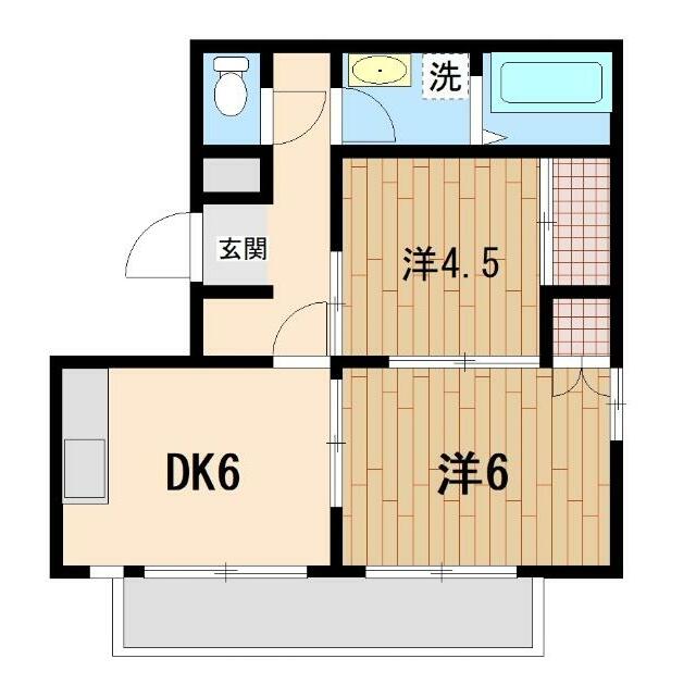 ル・ブランシェ 間取り