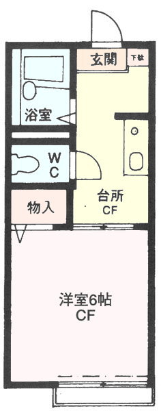 ジュネスハイム 間取り
