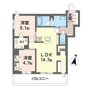 アルプ・フーベル 間取り