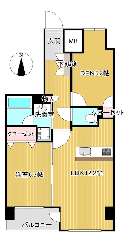 ルピナス国立ステーションスクエア 間取り