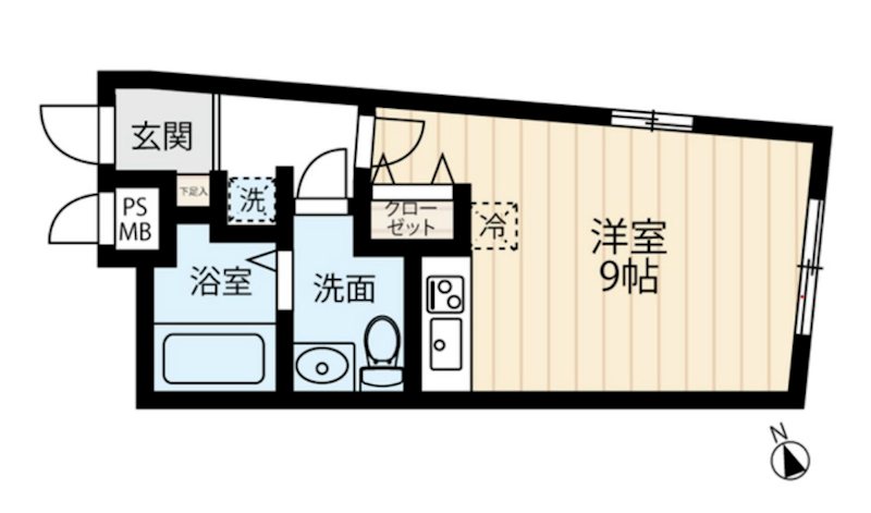 グランツ立川 間取り