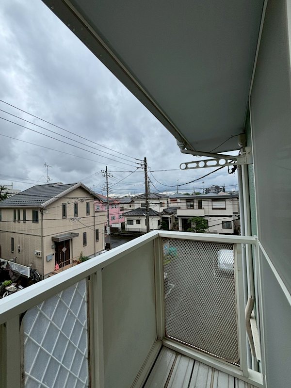ハイツ桔梗 ベランダ