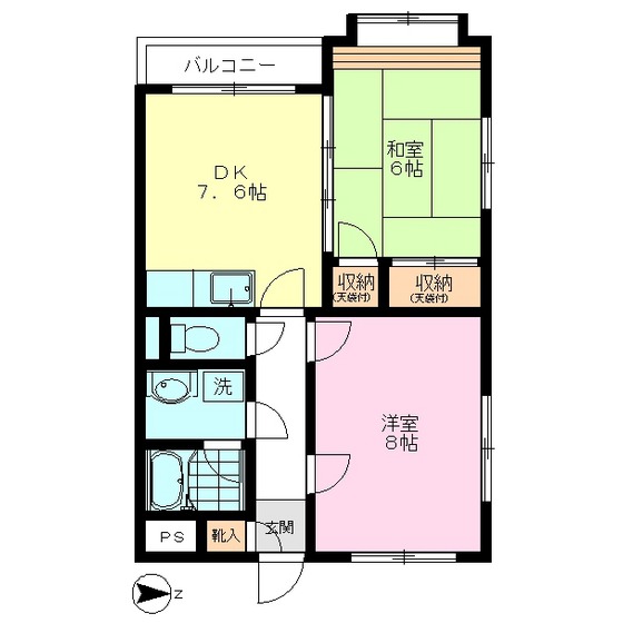 サンアベニール 間取り