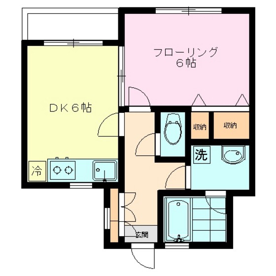 三鷹アミニティⅢ 間取り