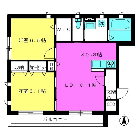 クオーレ久我山 間取り