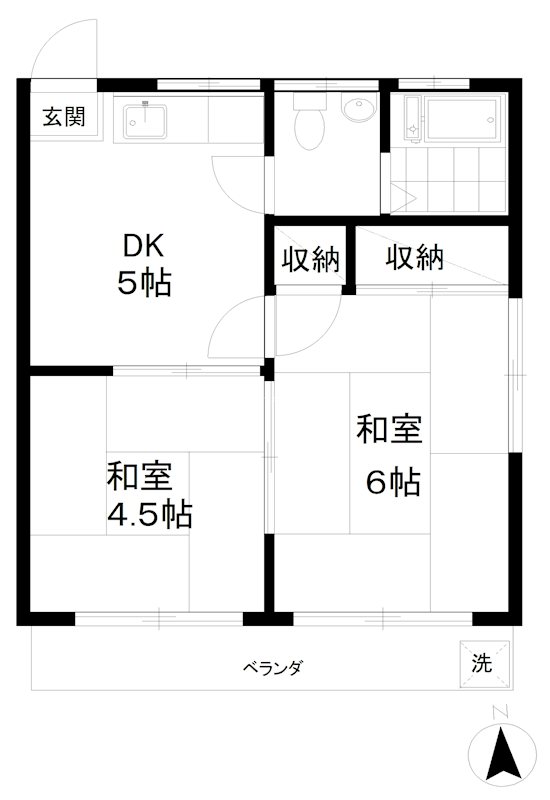 第三御殿山荘 間取り