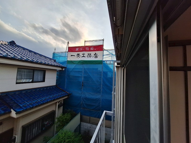 川崎アパート 眺望