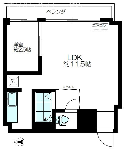 コーポ高橋 間取り
