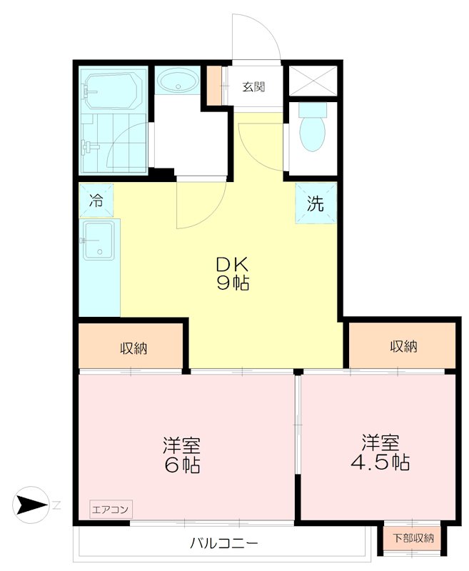 榎本第一ビル 間取り
