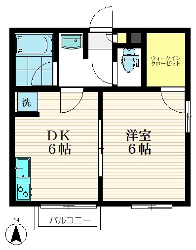 ハイム小金井１号棟 間取り